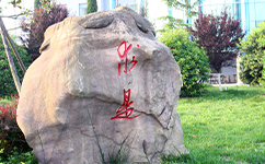 文化標(biāo)識(shí)：校名題寫(xiě) / ?；赵O(shè)計(jì)