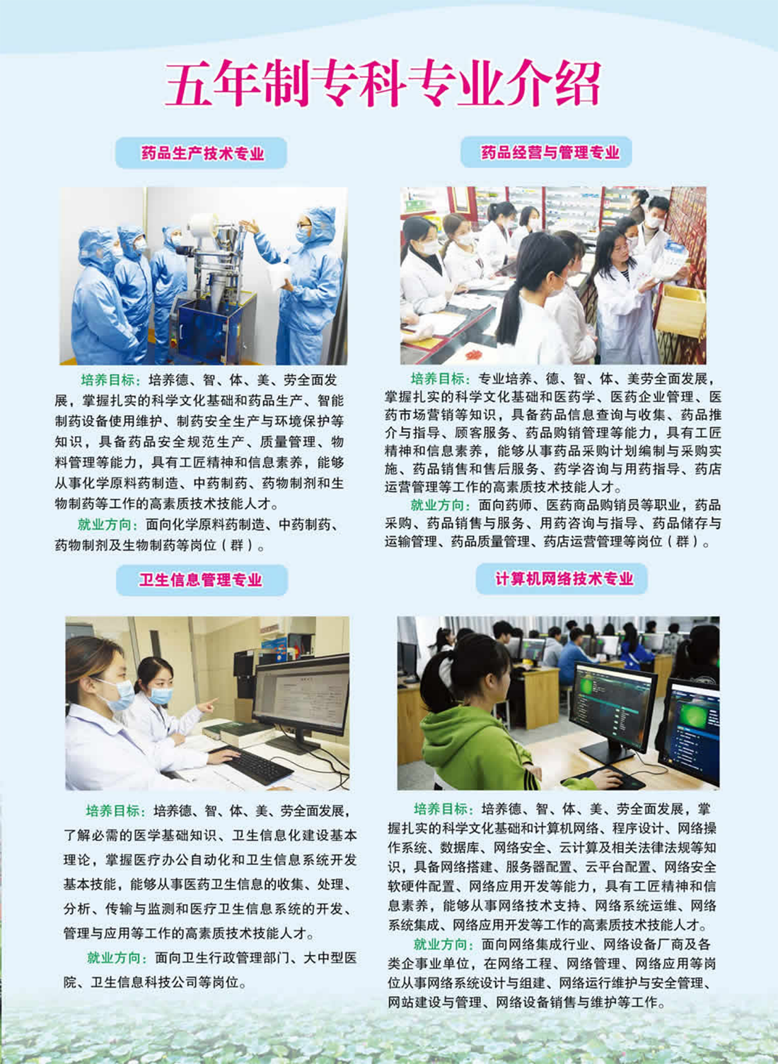 南陽(yáng)醫(yī)學(xué)高等專科學(xué)校－2024年五年制一貫制招生簡(jiǎn)章