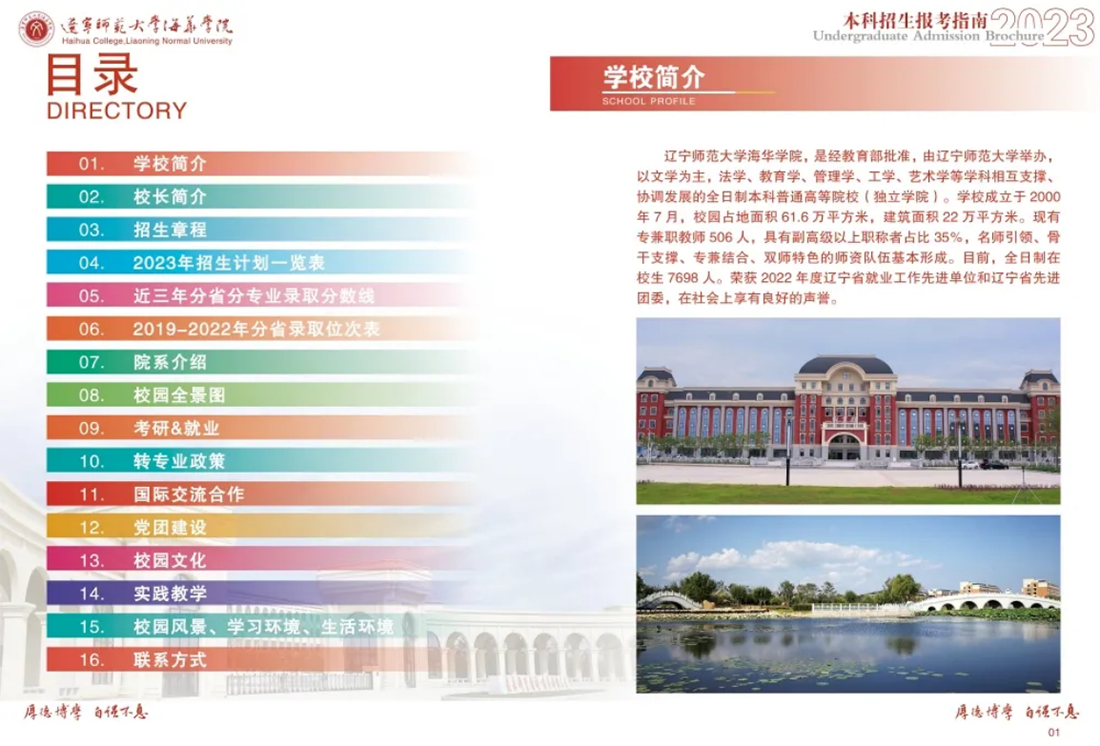 遼寧師范大學(xué)海華學(xué)院－2023年招生簡章
